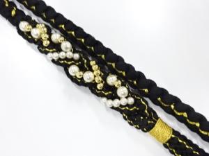 正絹　振袖用　手組帯締め